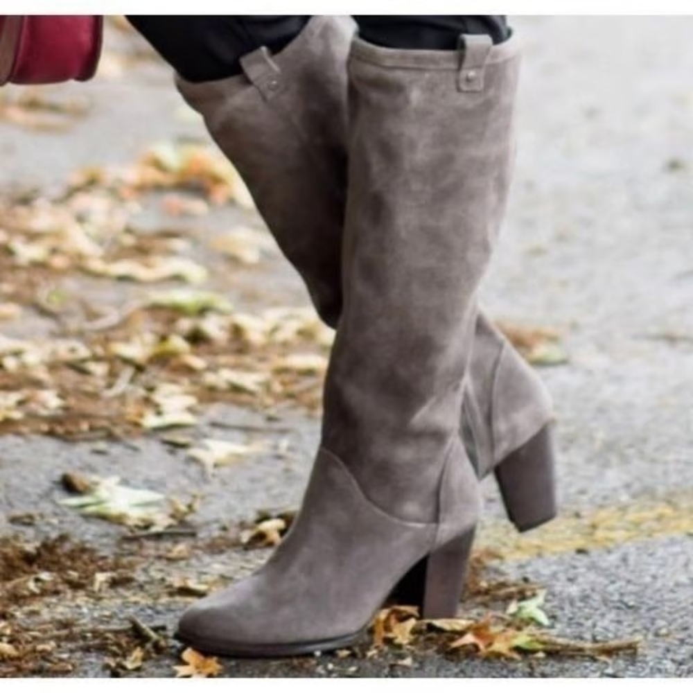 UGG Women's Gray Heeled Boots